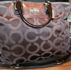 Coach brown Satchel